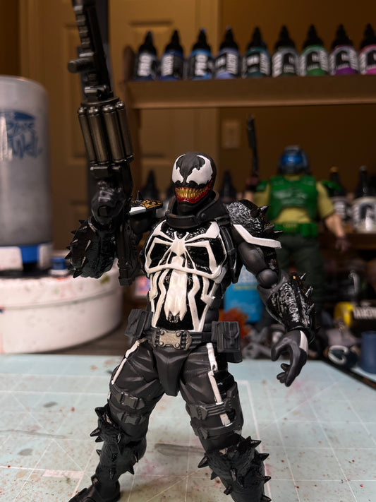 Agent Venom Sculpt ( Revoltech scale) headsculpt