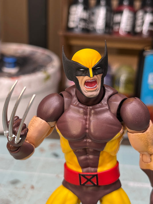 Wolverine ( Yelling Mafex) headsculpt