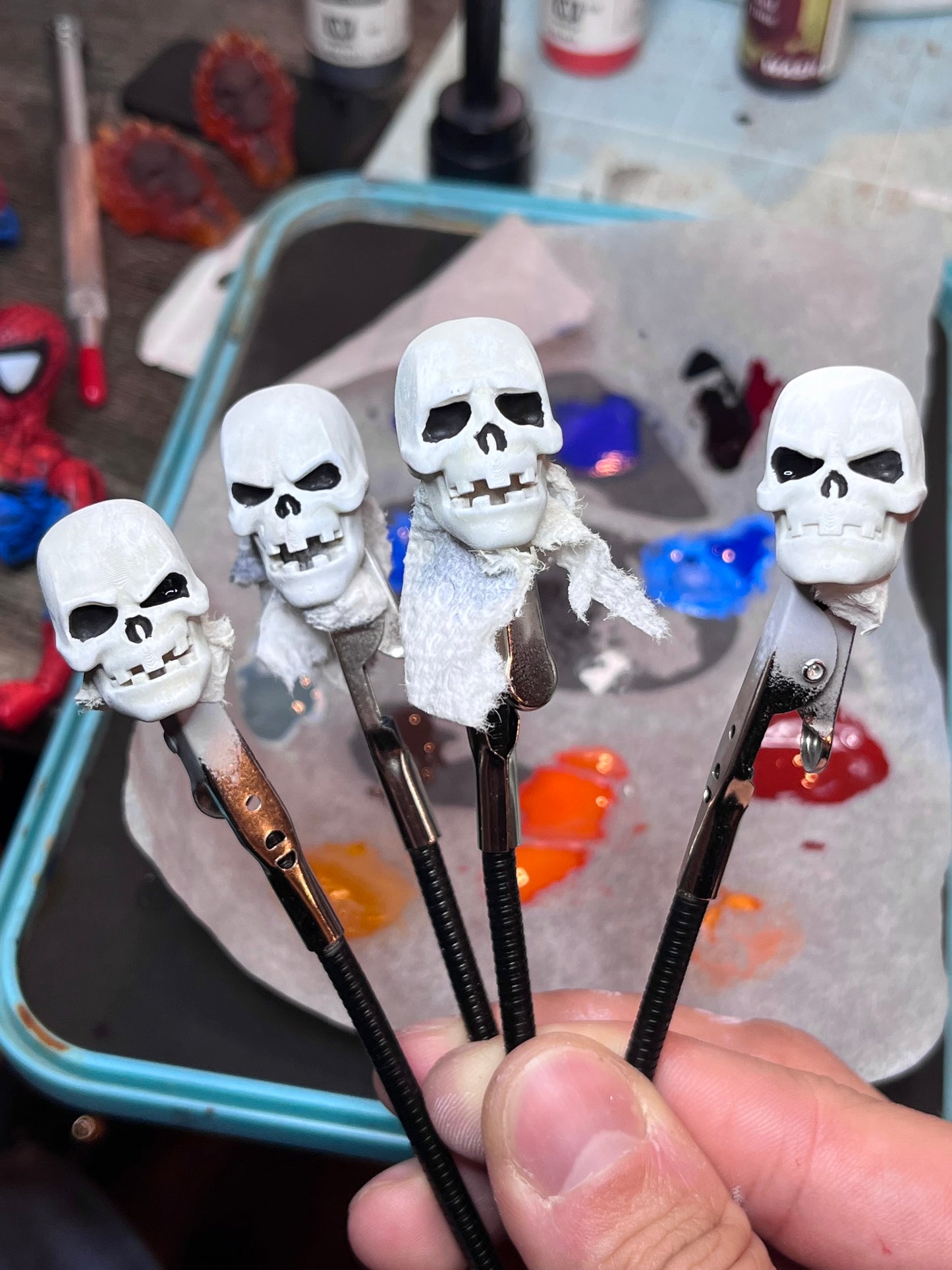 Cartoon Skulls