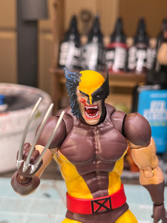 Wolverine (Battle Damage Mafex) headsculpt