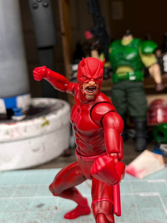 Mafex DareDevil yelling Headsculpt