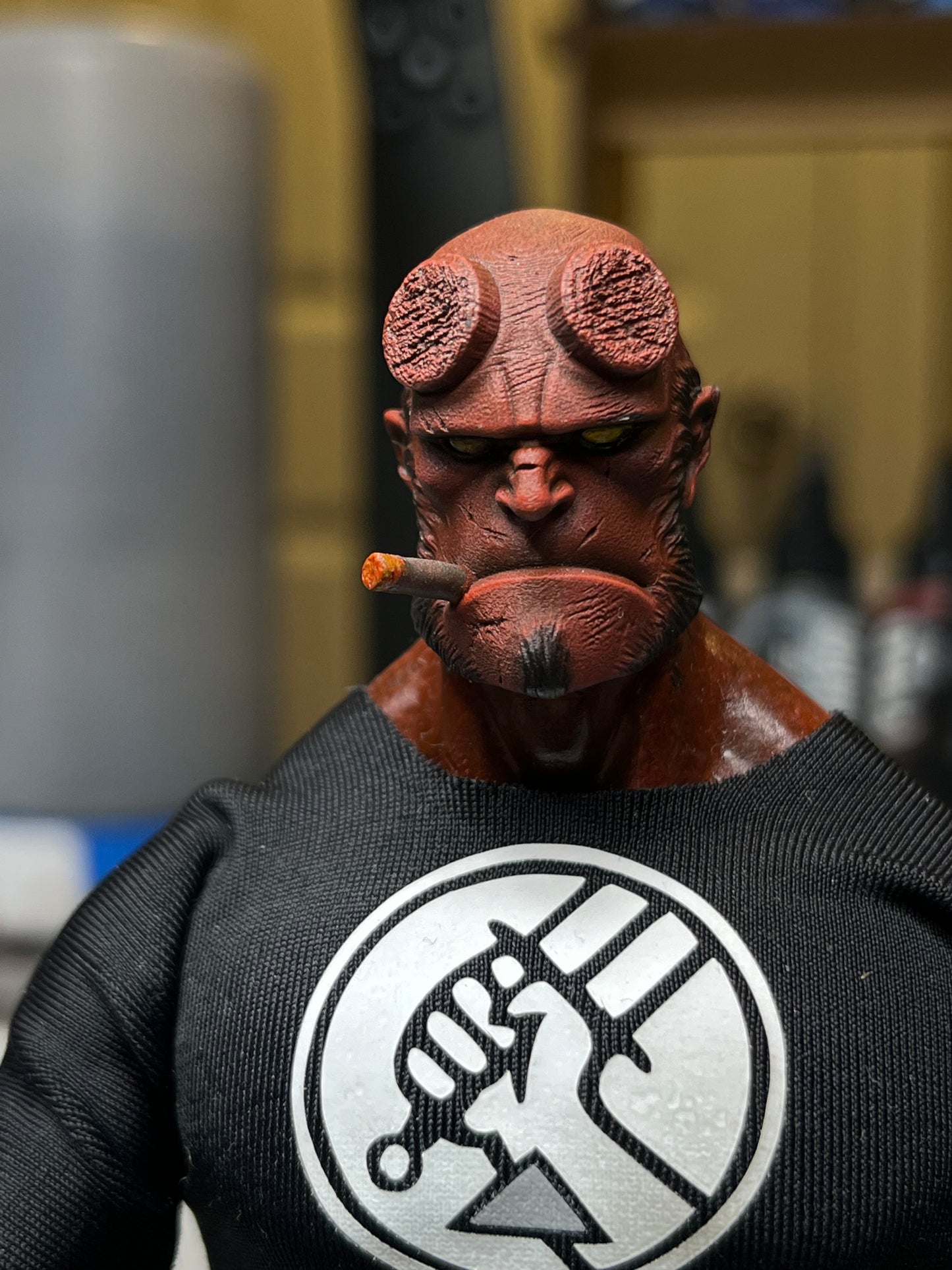 Custom HellBoy Figure