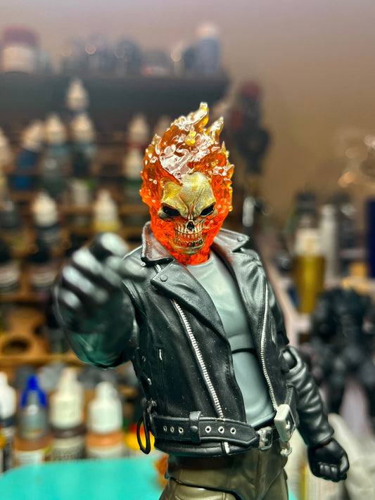 Papito's Ghost Rider Blank Sculpt