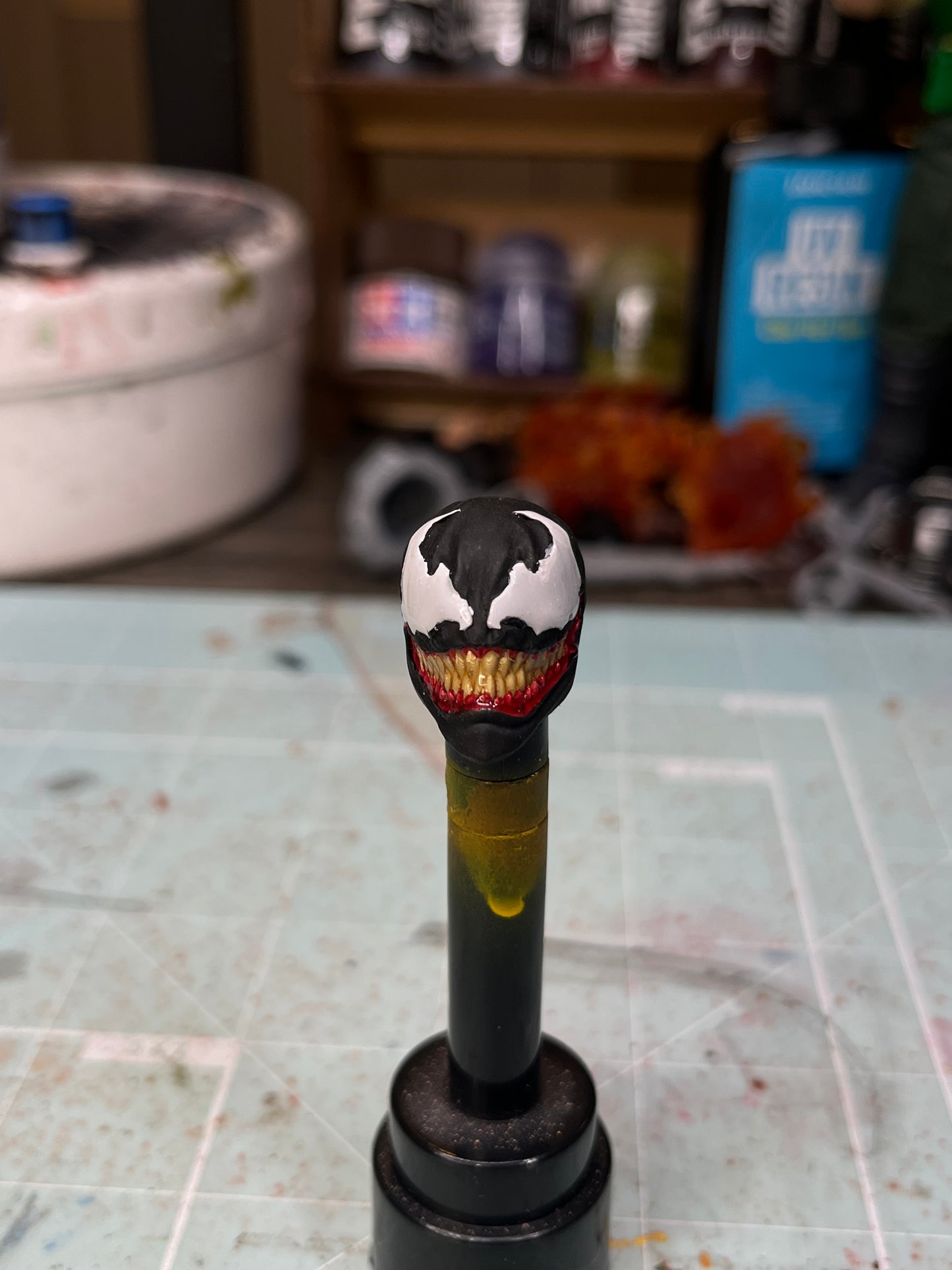 Agent Venom Sculpt ( Revoltech scale) headsculpt