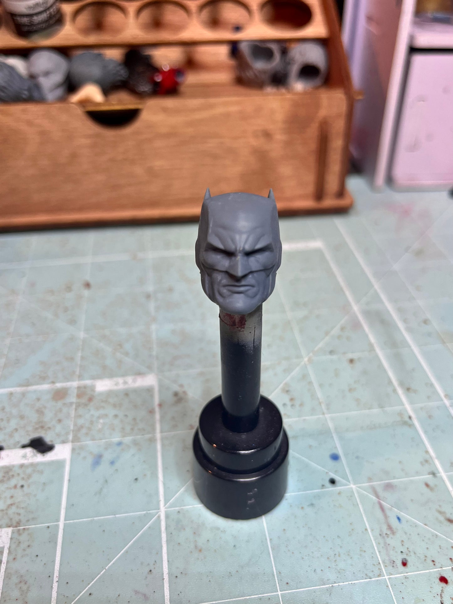Batman Mafex Hush Blank Headsculpt