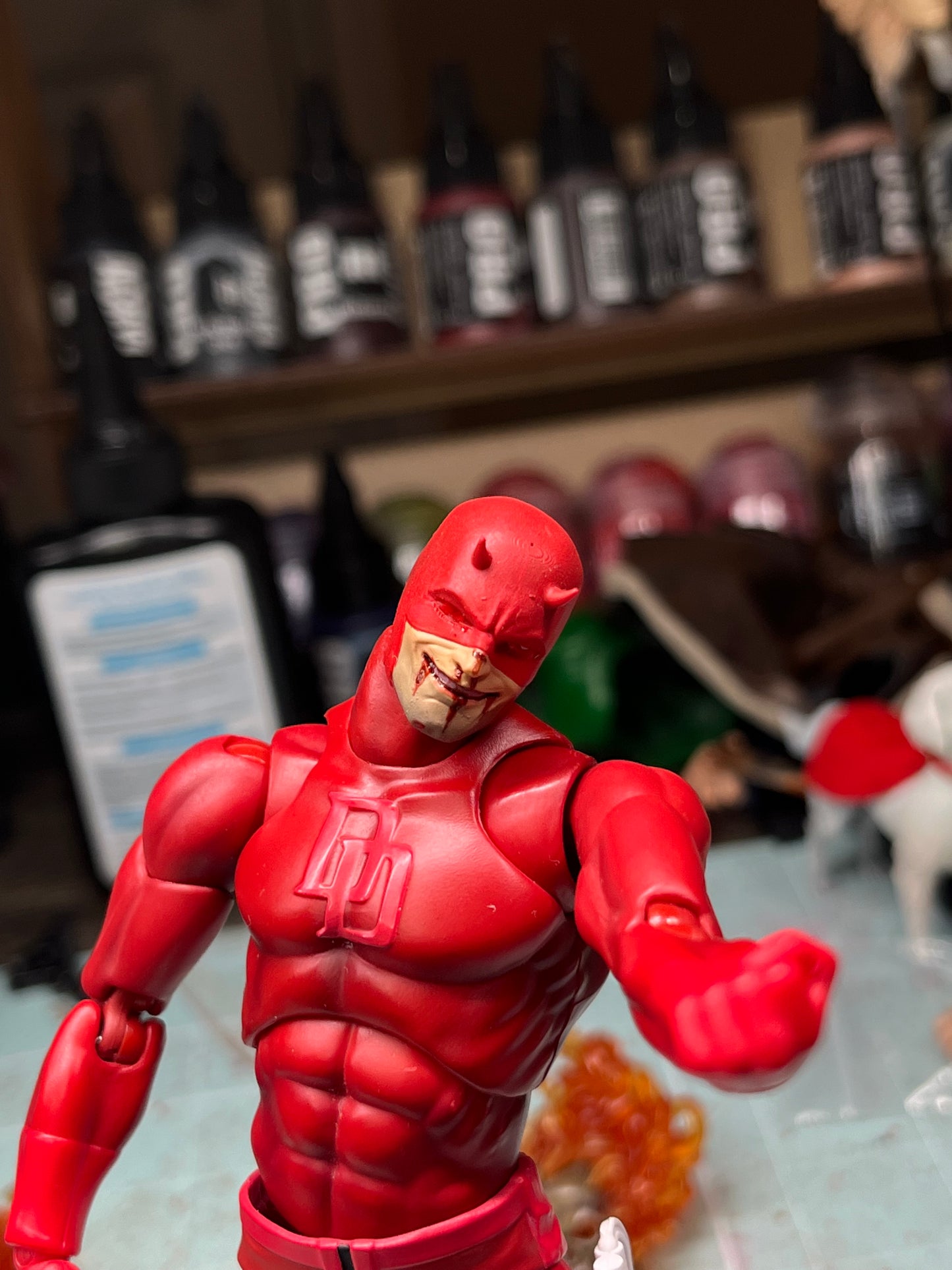 Mafex papito DareDevil smiling Headsculpt