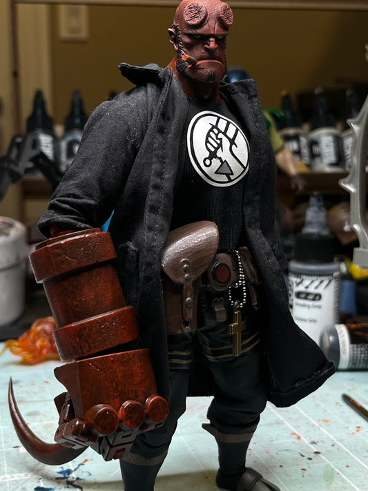 Custom HellBoy Figure