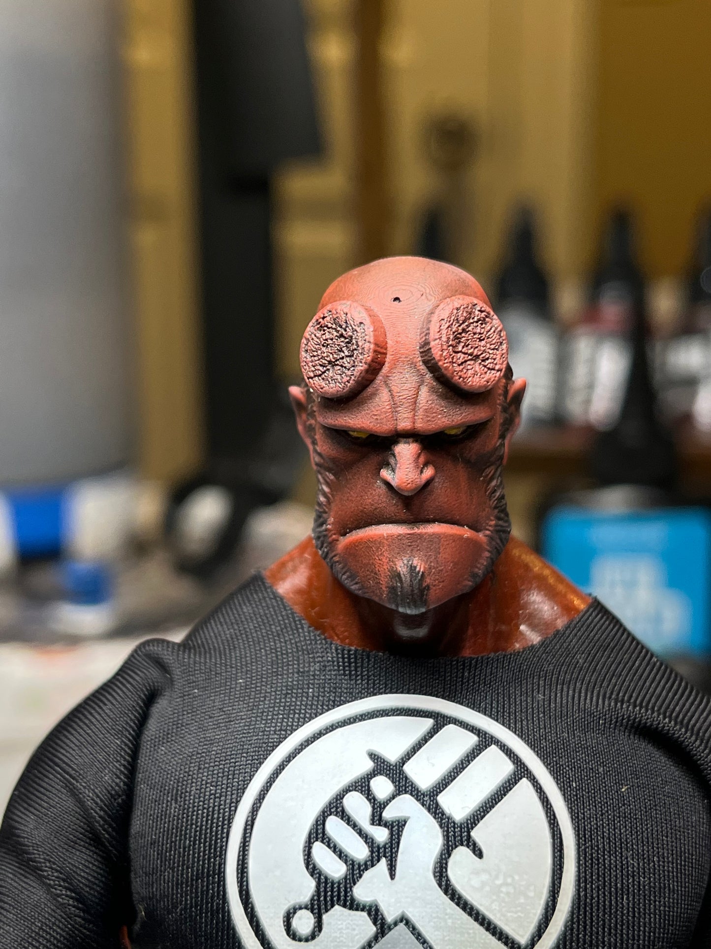 Custom HellBoy Figure