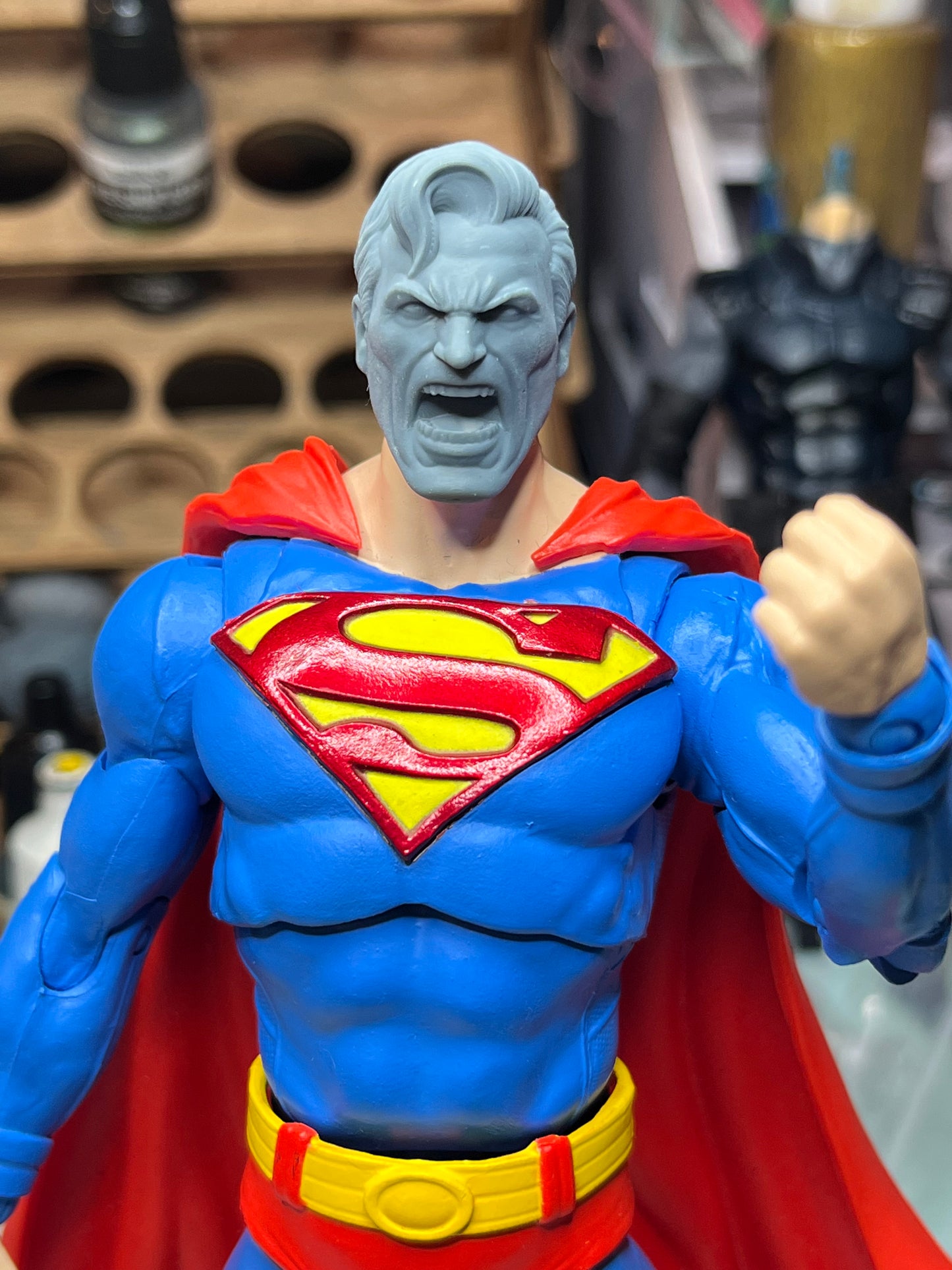 Superman Blank Headsculpts