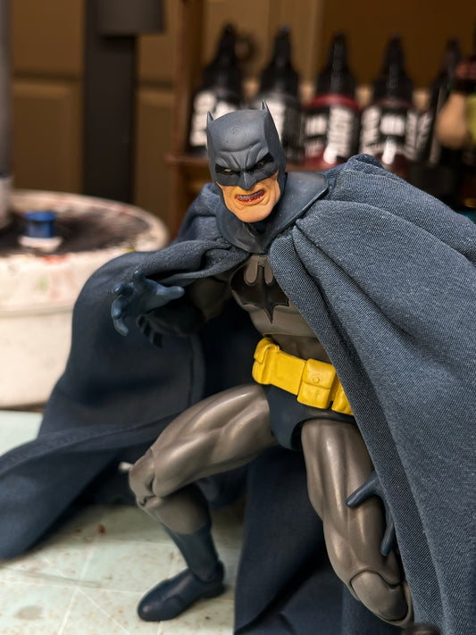 Blue Hush Batman ( Gritted teeth Mafex) headsculpt