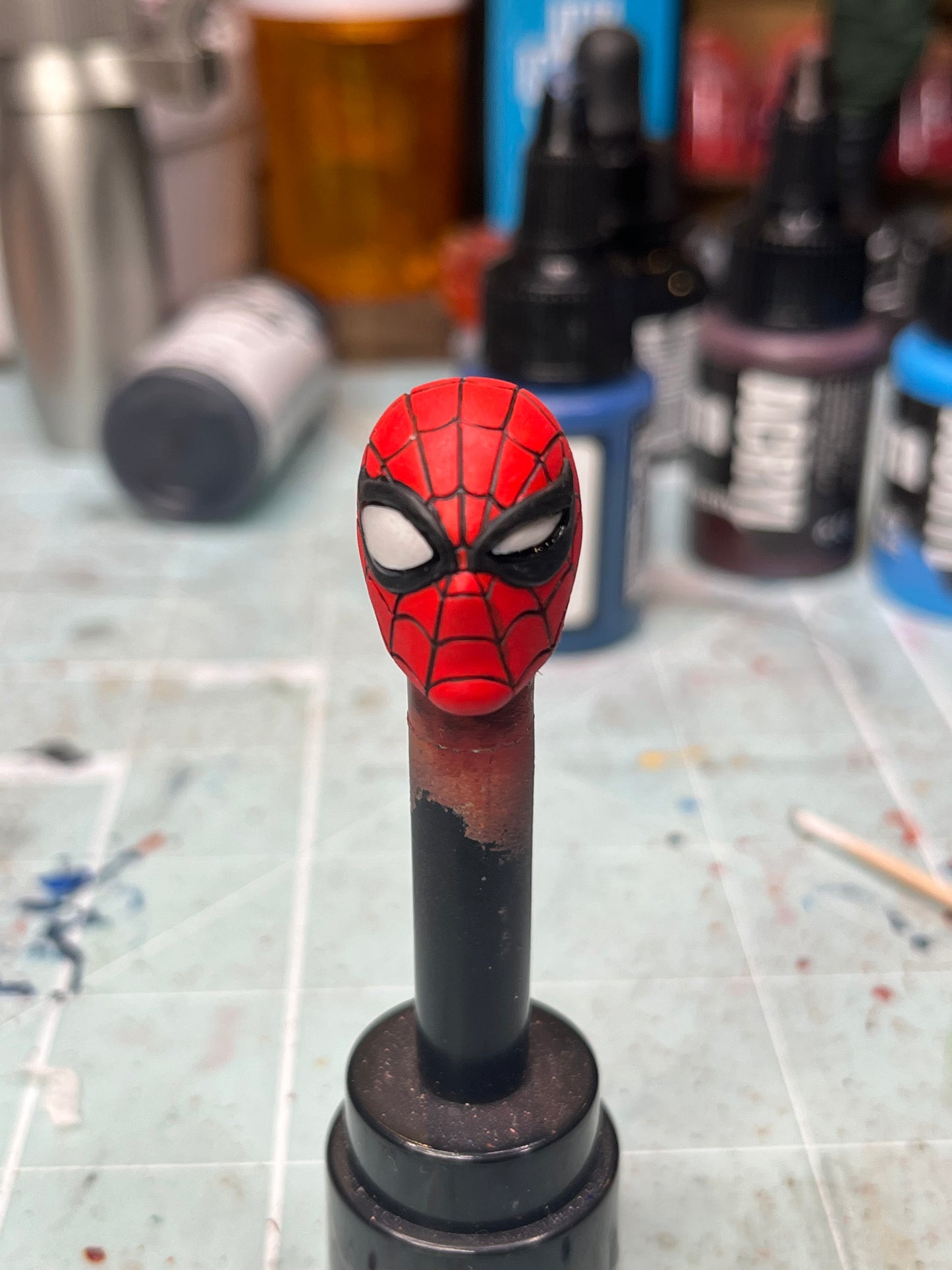 Spider-Man (confused lens)headsculpt