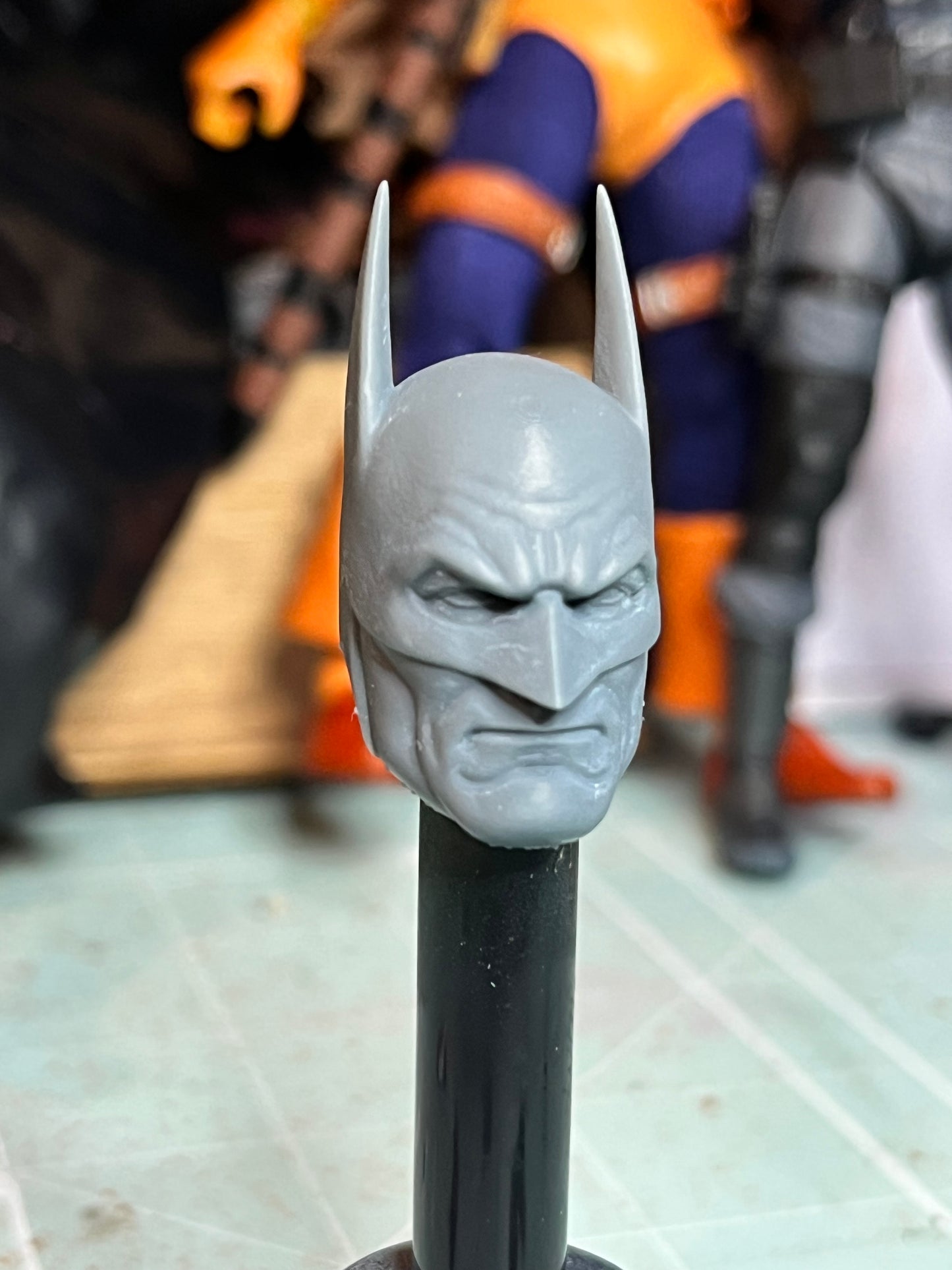 Alex Ross Batman Blank Headsculpt