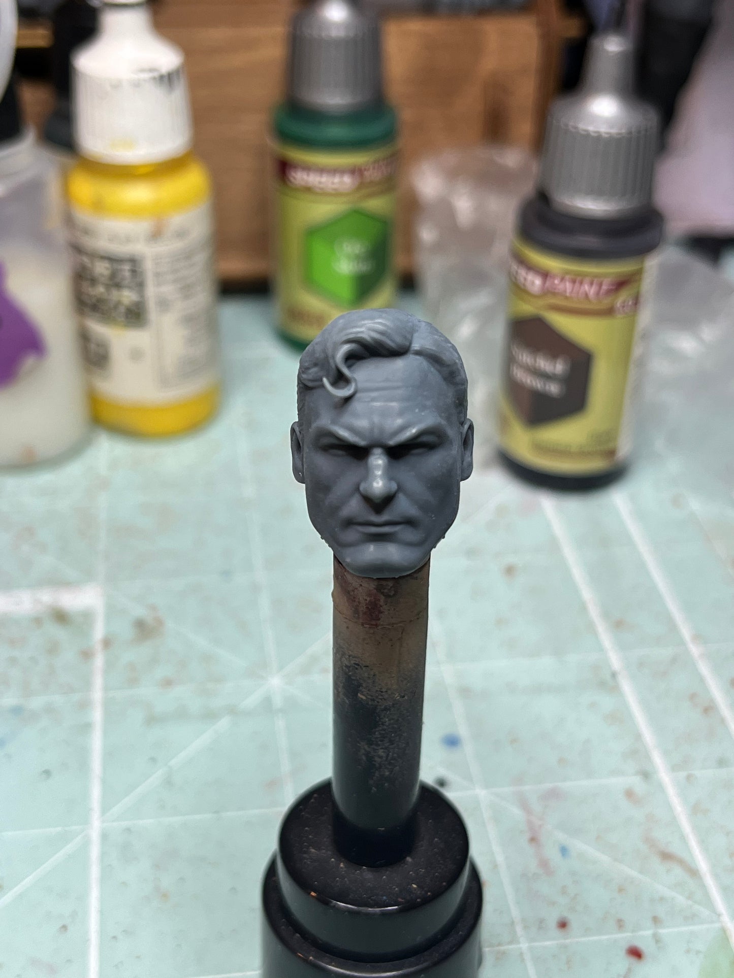 Alex Ross Superman Blank Headsculpt