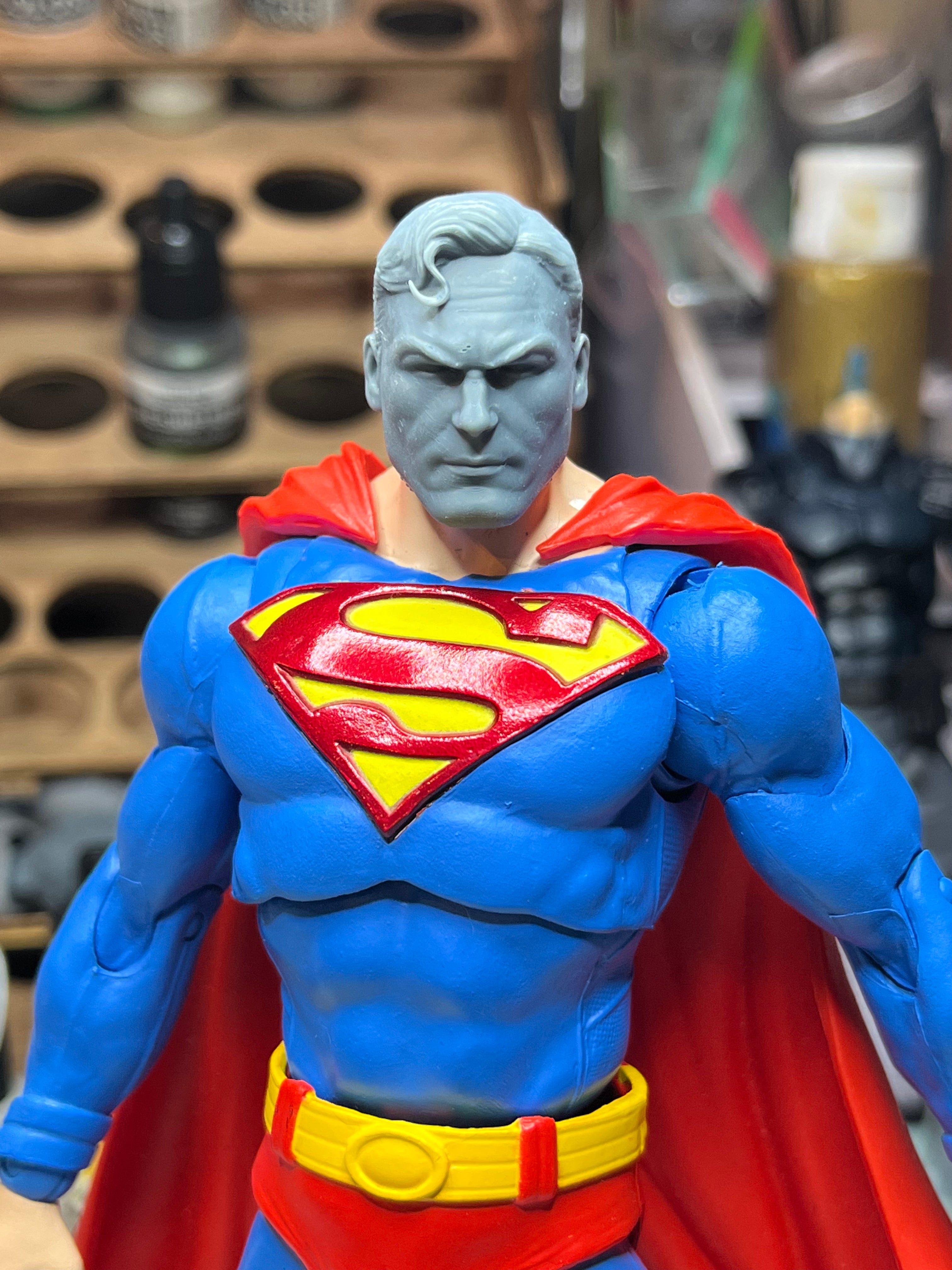 Alex Ross Superman Blank Headsculpt Decent Custom s Workshop Alex ross superman blank headsculpt decent custom s workshop