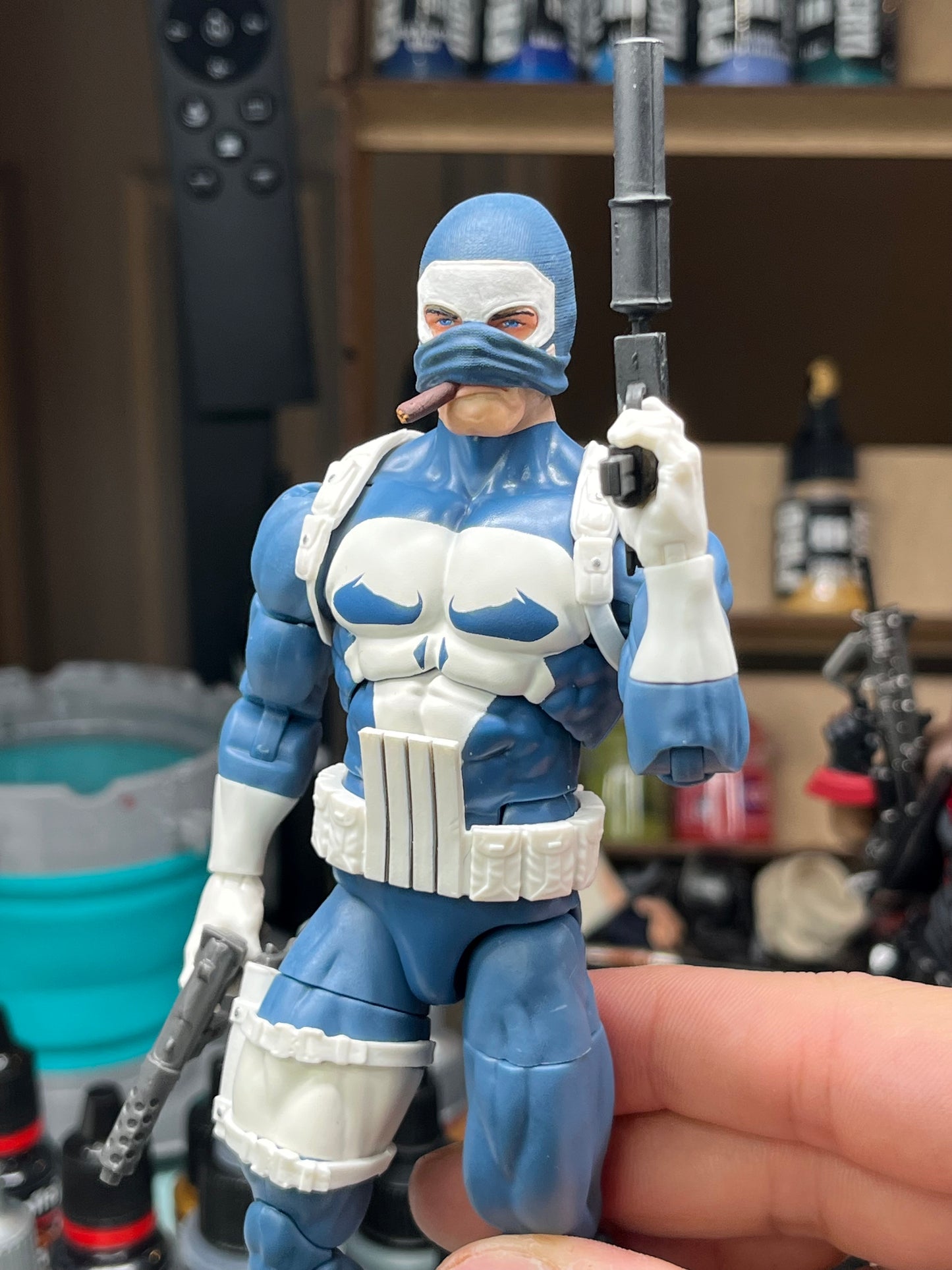 Punisher Hood Cigar Blank Headsculpt