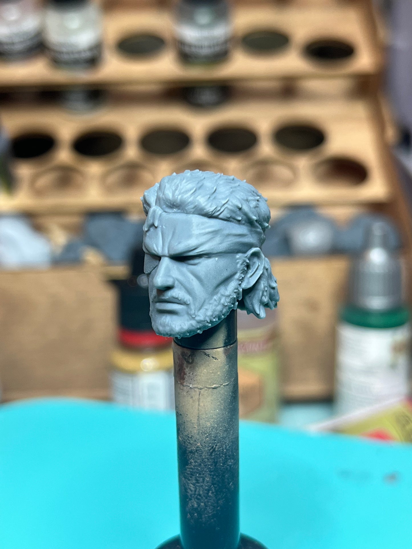 Big Boss Blank Headsculpt