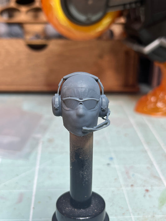 Call of Duty: Ghost blank headsculpt