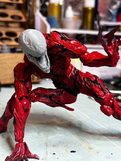 Carnage Blank Head Sculpt