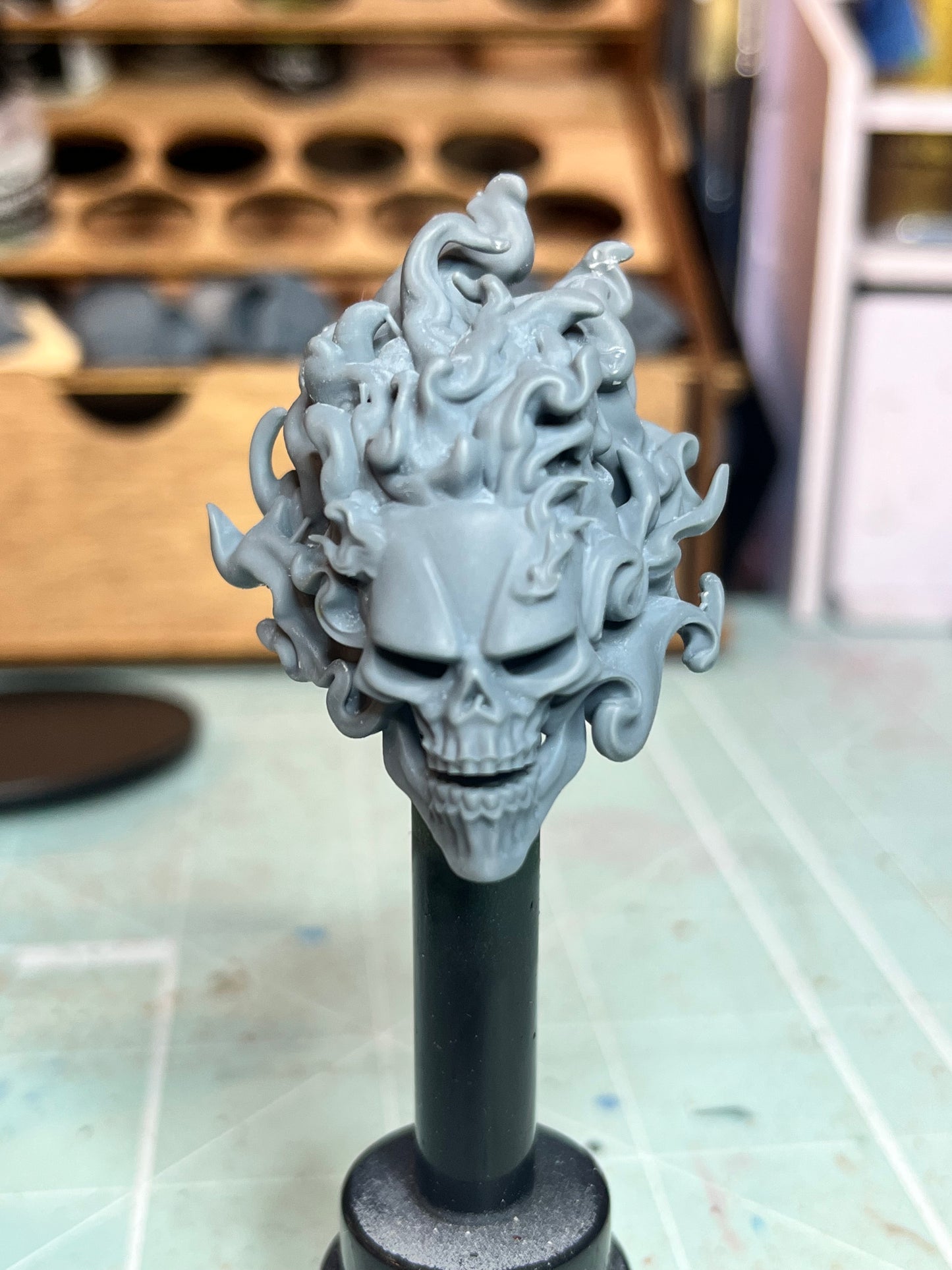 Ghost Rider Blank Headsculpt