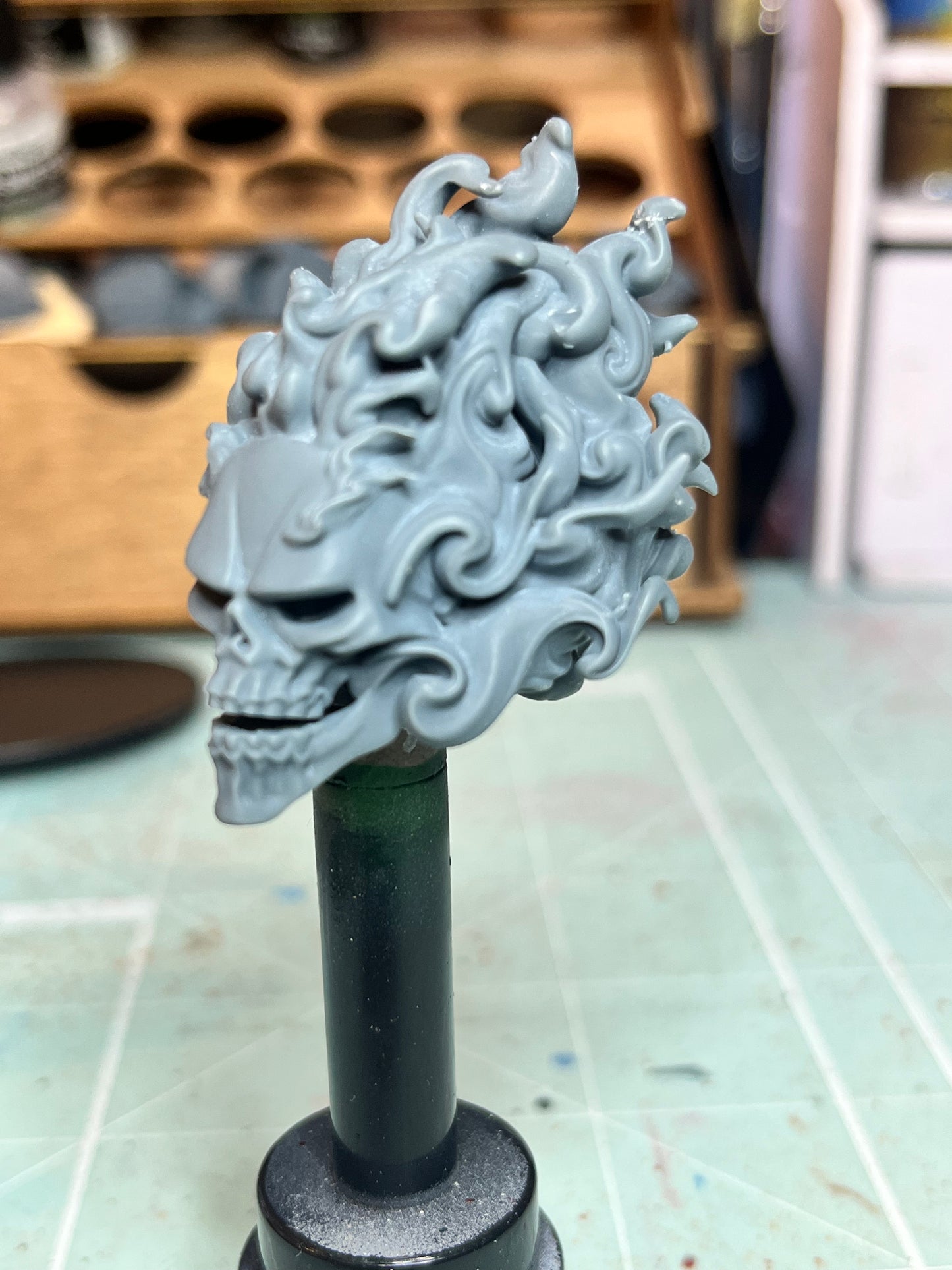 Ghost Rider Blank Headsculpt