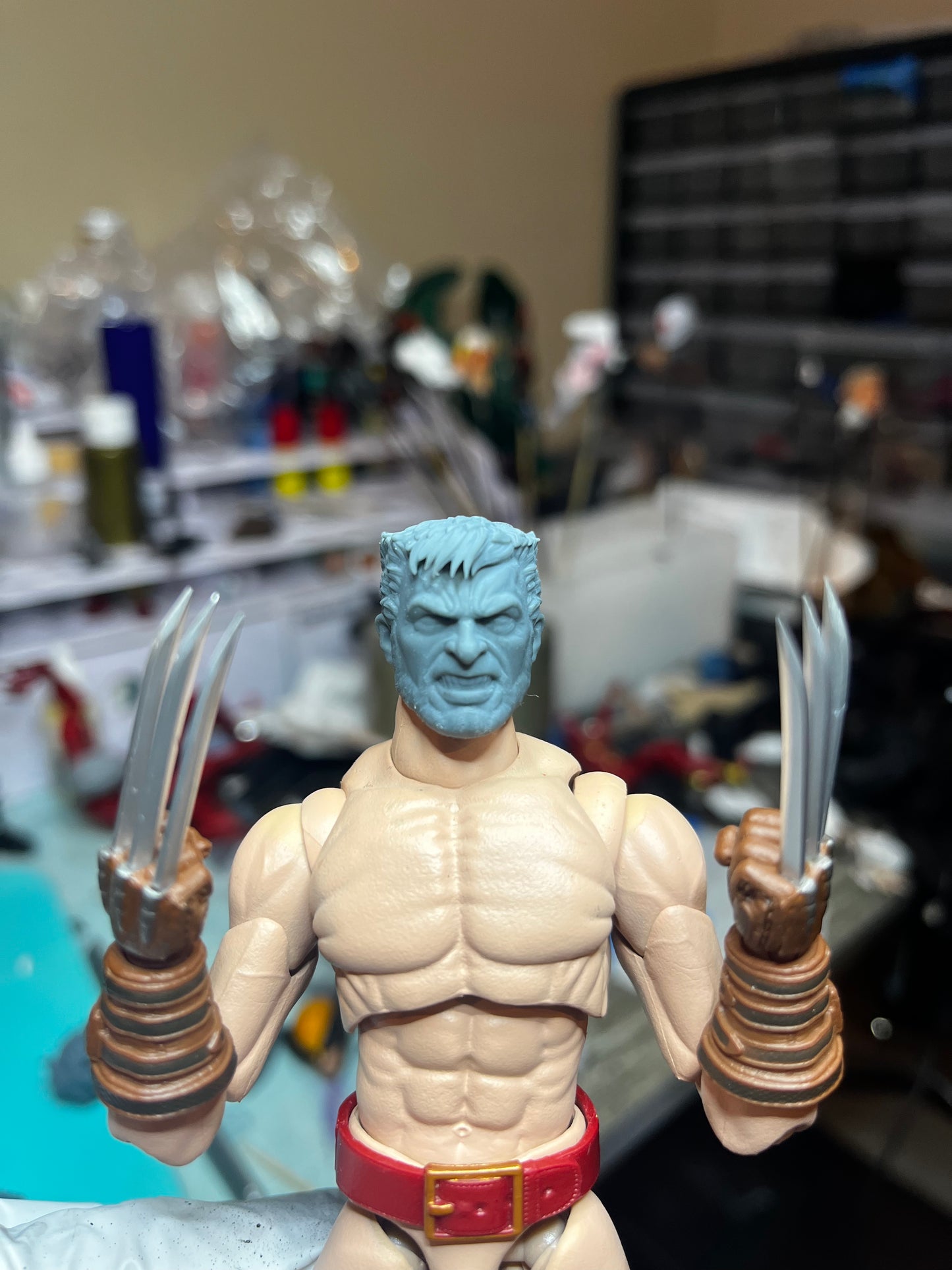 Hugh Wolverine Blank Sculpt