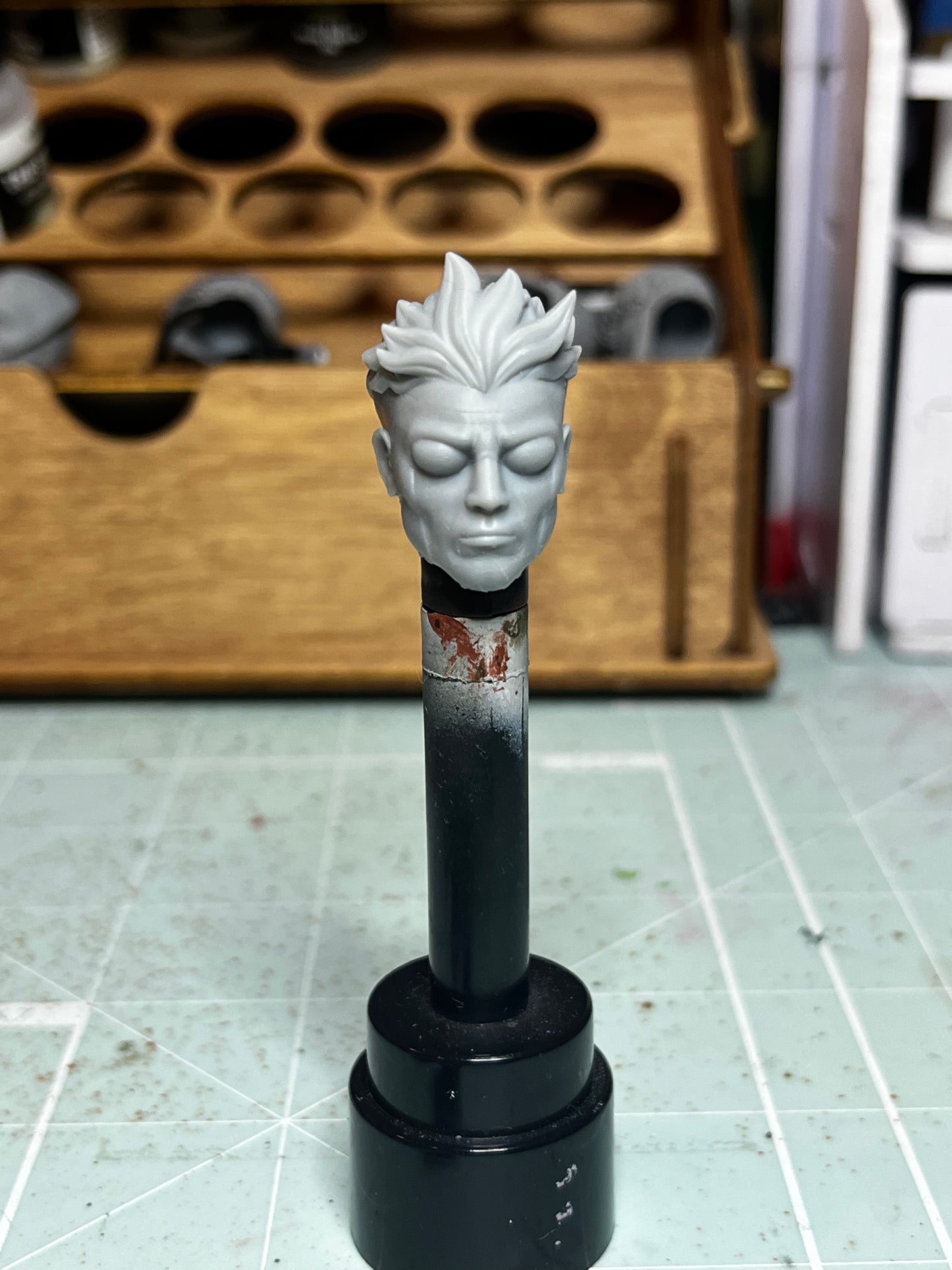 Invincible Head Blank Sculpt