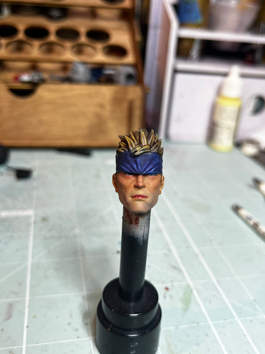 MGS1 Snake Painted Head Sculpt