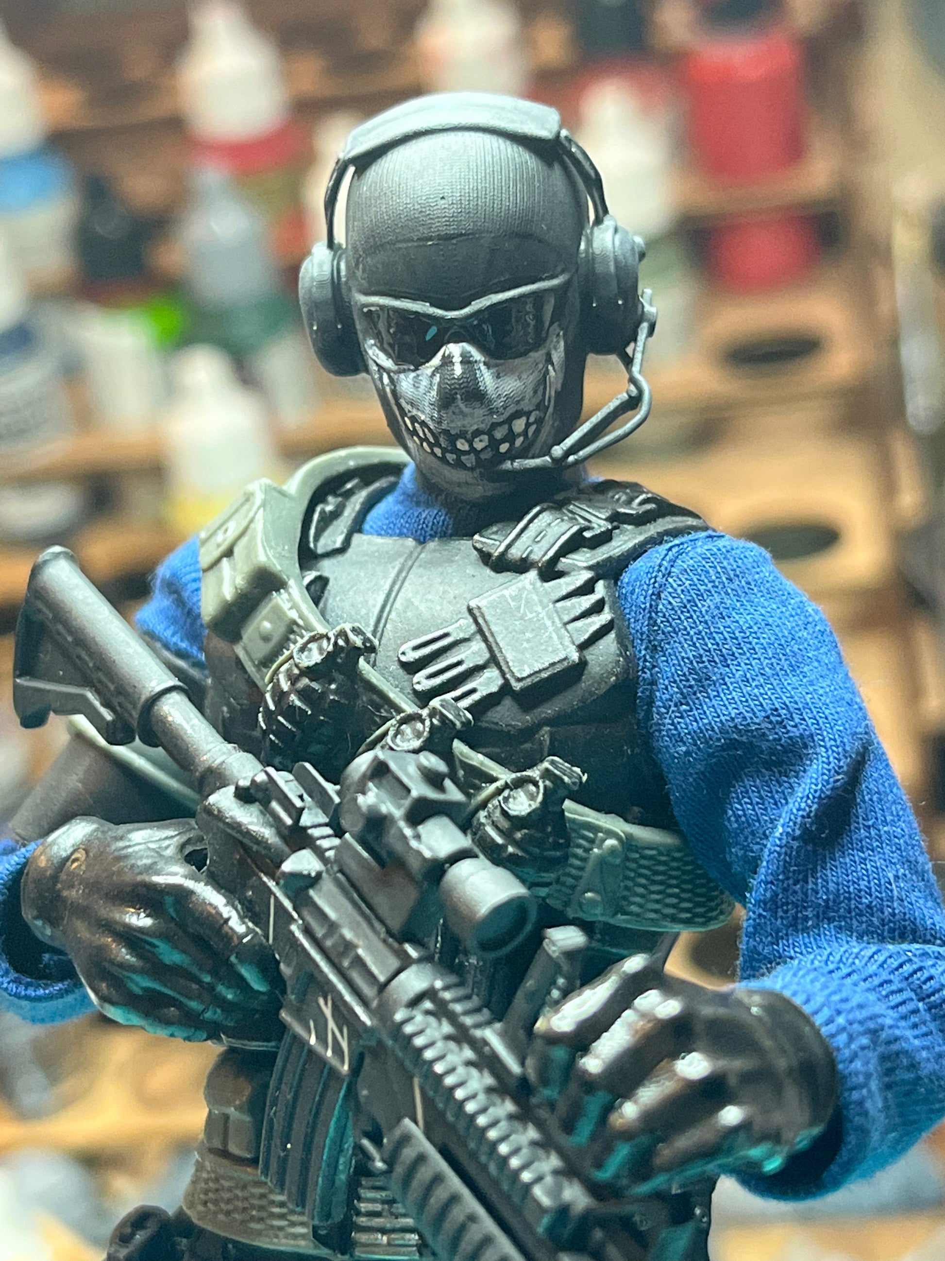 Ghost Head Model Cod Call of Duty: Ghost blank headsculpt – Decent Custom's Workshop