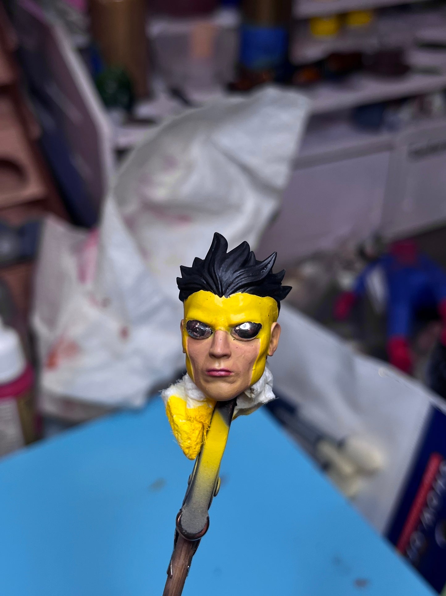 Invincible Head Blank Sculpt