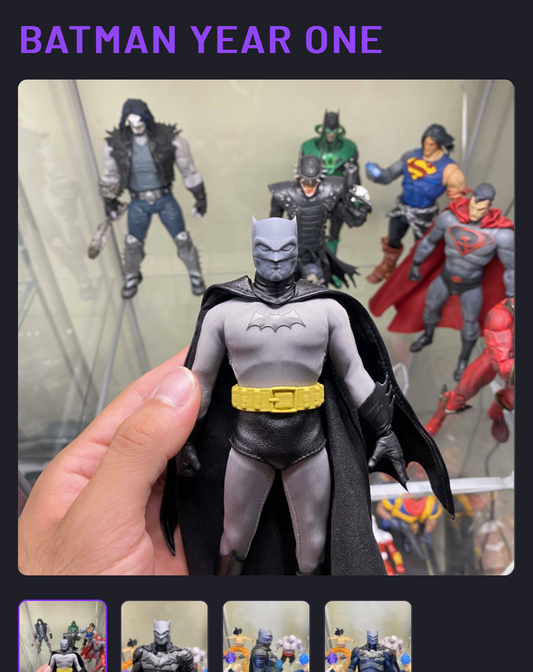 Papito's Year One Batman Blank Headsculpt